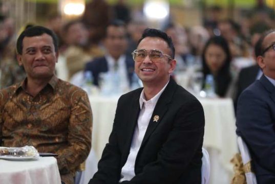 Raffi Ahmad Hadir di Pengukuhan Guru Besar Baru Unissula