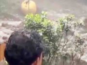 Banjir Bandang Landa Objek Wisata Guci Tegal