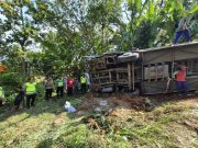 Bus Wisata Kecelakaan di Jalur Maut Leter S Kudus, Kapolres Pastikan Semua Korban Selamat