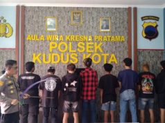 Gagalkan Tawuran Berdarah, Polsek Kudus Kota Bubarkan Gangster “Gubwah Mistery”
