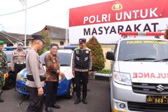 Jelang Nataru, Polres Wonosobo Lakukan Apel Gelar Pasukan Operasi Lilin Candi 2025