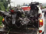 2 Orang Tewas Saat Truk Rem Blong Seruduk Mobil dan Motor di Jalur Tengkorak Kertek