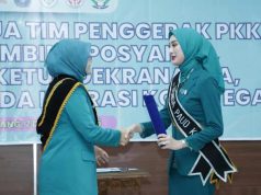 Gadis Sephi Febriana Dedy Yon Resmi Pimpin TP PKK Kota Tegal