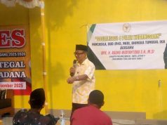 Wakil Ketua MKD DPR RI Agung Widyantoro Sosialisasi 4 Pilar dan PIP