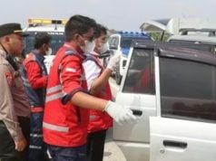 Empat Orang Tewas Didalam Mobil di Ruas Tol Pejagan Pemalang KM 284 Tegal