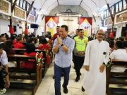 Bupati Kudus dan Forkopimda Patroli Malam Natal, Pastikan Ibadah Berjalan Aman dan Kondusif