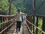 Gerak Cepat Wabup Batang, Jembatan Gantung Si Guo Siwatu Diperbaiki