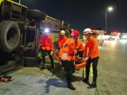 Bus Tabrak Pembatas Jalan Tol di Krapyak Semarang, 15 Orang Tewas 19 Terluka