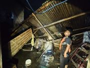 Angin Kencang Terjang Desa Medini Kudus, Enam Rumah Alami Kerusakan