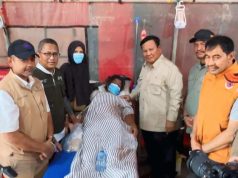 Presiden Prabowo Kunjungi Posko Kesehatan Milik Pegadaian di Aceh Tamiang