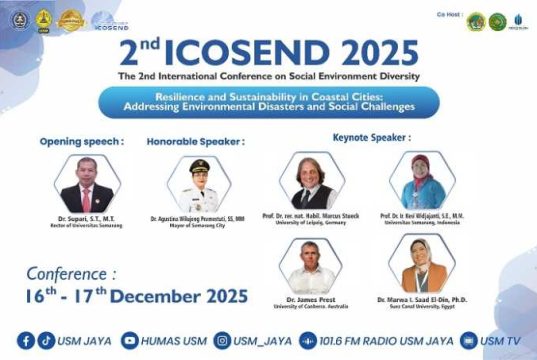 Universitas Semarang Gelar Konferensi Internasional Tentang Lingkungan