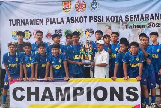 PS USM Juara II Turnamen Piala PSSI Kota Semarang