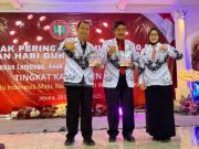 Puncak HUT PGRI ke-80 dan HG 2025 di Jepara, Ada Tari Sak Karepmu Dewe hingga Penyerahan Buku “Aksara Nalarendra”.