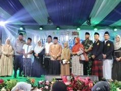 Bupati Blora Tiup Terompet di Pergantian Tahun Bersama Forkopimda
