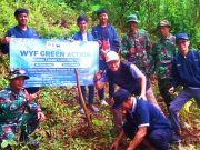 Bersama TNI, WYF Melakukan Green Action Tanam Pohon Penghijauan
