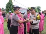 76 Personel Polres Kebumen Naik Pangkat, Wajib Tanam Pohon