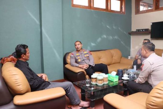 Kapolres Kebumen Temui Ketua DPRD dan Dandim 0709
