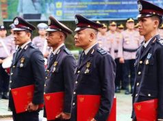 Penganugerahan Tanda Kehormatan dan Kenaikan Pangkat