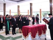 Menyongsong Awal Tahun Baru, Melakukan Pelantikan Ratusan Pejabat