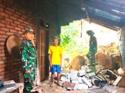 Rumah Warga Rusak Tertimpa Bencana Tanah Longsor
