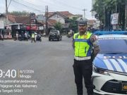 Hari Terakhir Libur Nataru Polres Kebumen Beri Pengamanan Maksimal