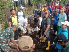 2.000 Orang Kerja Bakti Angkat Sedimen Irigasi Soropadan, Bupati Temanggung Puji Soliditas Warga