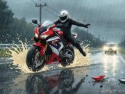 Awas Jangan Ngebut Saat Hujan di Jalur Pantura, Aquaplaning Mengancam