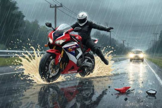 Awas Jangan Ngebut Saat Hujan di Jalur Pantura, Aquaplaning Mengancam