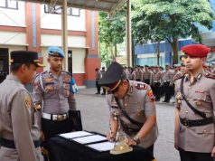 Sertijab Kasatreskrim Polres Kudus dan Kapolsek Jekulo, Ini Pejabat Barunya