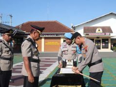 Kapolres Purworejo Pimpin Sertijab Kabag Ops dan Kapolsek Loano