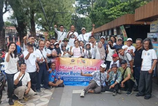 PWI Surakarta Awali Rangkaian HPN 2026 dengan Kegiatan ‘Mlaku Timik-timik’