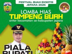 Lomba Tumpeng Buah Antar Kecamatan Piala Bupati Jepara