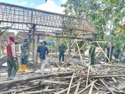 Bantuan RTLH di Sumber Blora, Mbah Kasri Senang Rumahnya Dibangun Ulang Satgas TMMD