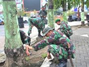 Gerakan Indonesia ASRI di Blora, Bersihkan Alun-Alun Pasar Lama dan Jembatan Kaliwangan