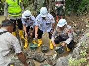 Polres Purworejo Bangun Jembatan Merah Putih Presisi untuk Dukung Jalan Usaha Tani