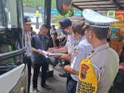 Hari Kedua Operasi Keselamatan Candi 2026, Polda Jateng Gelar Rampcheck di Rest Area Ungaran