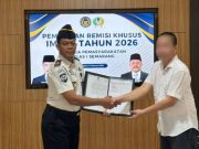 Imlek 2026, 5 Narapidana Konghucu di Jawa Tengah Terima Remisi