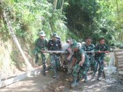 Deru Molen Bergerak Simbol Kerja Keras Prajurit-Warga yang Menyatu di Jalur Beton Somagede