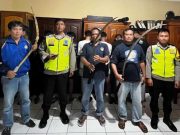 Polsek Buayan Amankan 7 Remaja Konvoi Bawa Sajam