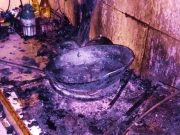 Saat Memasak Ditinggal ke Depan, Api Berkobar Membakar Dapur