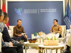 Bupati Sam’ani Temui Menteri Perdagangan, Ciptakan Penataan Pasar yang Representatif