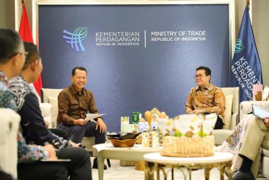 Bupati Sam’ani Temui Menteri Perdagangan, Ciptakan Penataan Pasar yang Representatif