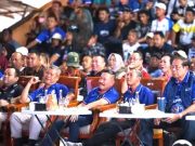 Presiden RI Ke-6 SBY Nobar Proliga yang Digelar di Pacitan