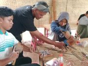 20 Pelajar SLTA Putra – Putri ASN Ikuti Kelas Mengukir