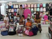 Penuh Haru! Lebaran Bareng Polres Grobogan Hadirkan Senyum Belasan Anak Yatim dan Lansia di Mitra Purwodadi