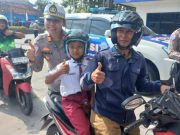 Polres Grobogan Gelar Operasi Keselamatan Candi 2026, Bagi Helm Gratis di Simpang Lima Purwodadi