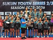 PTM Sukun Pertahankan Juara Umum Sukun Youth Series III 2025/2026