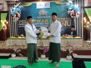 MWC NU Kecamatan Wonosobo Lantik Pengurus Ranting NU Secara Serentak