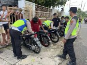 Balap Liar di Gondangmanis Kudus Dibubarkan Polisi, 14 Motor Berknalpot Brong Diamankan
