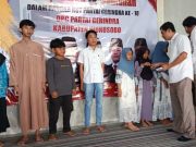 Peringati HUT Ke-18, Partai Gerindra Wonosobo Beri Santunan pada Anak Yatim-Piatu